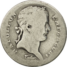 Francia, Napoléon I, 1/2 Franc, 1811, Rouen, B+, Argento, KM:691.2, Gadoury:399