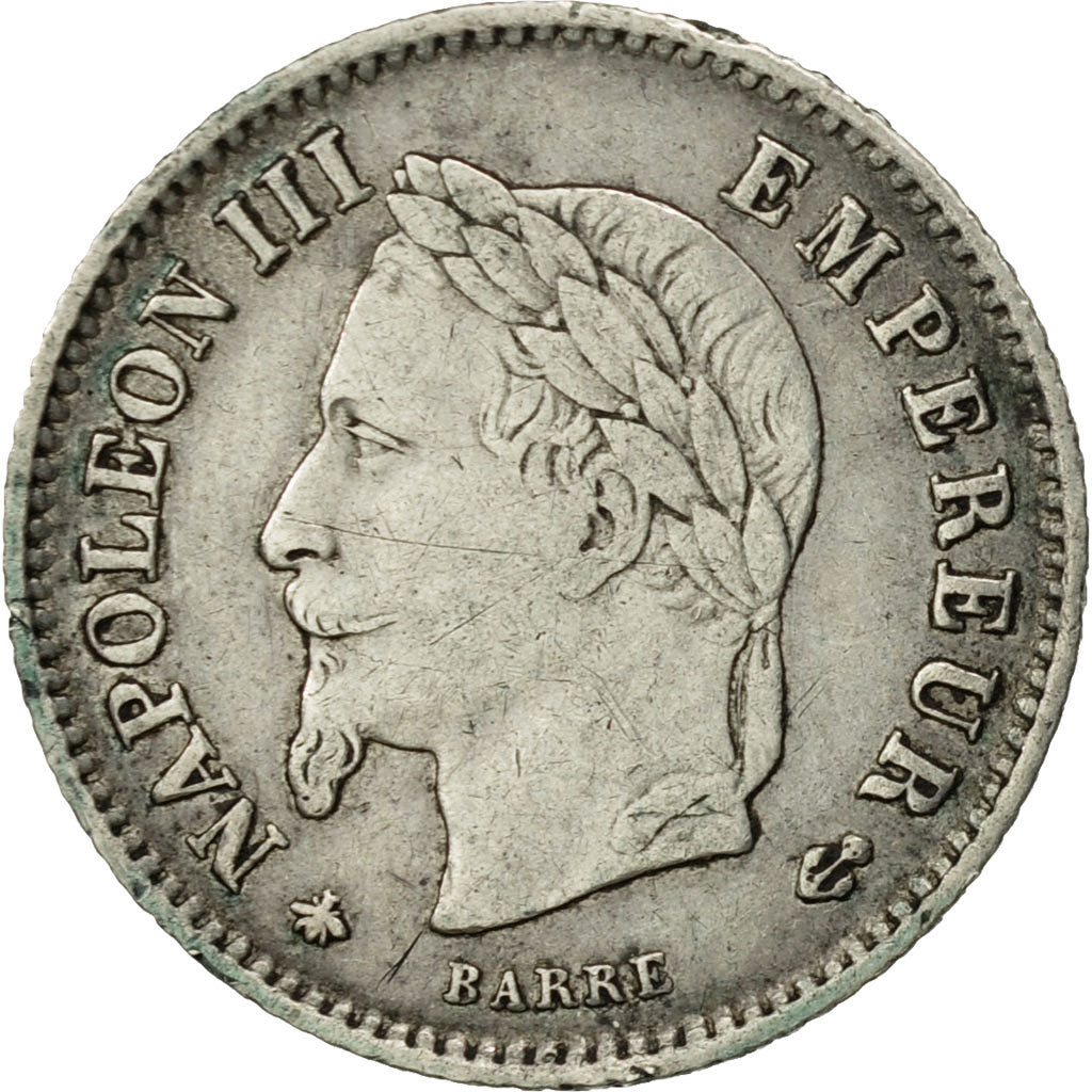 Munten, Frankrijk, Napoleon III, Napoléon III, 20 Centimes, 1868, Paris, ZF