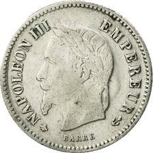 Coin, France, Napoleon III, Napoléon III, 20 Centimes, 1867, Paris, EF(40-45)
