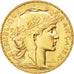 Munten, Frankrijk, Marianne, 20 Francs, 1914, PR+, Goud, KM:857, Gadoury:1064a