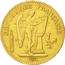 Francia, Génie, 20 Francs, 1849, Paris, MBC, Oro, KM:757, Gadoury:1032
