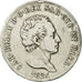 États italiens, SARDINIA, Carlo Felice, 5 Lire, 1824, Torino,TB+,Argent,KM 116.1