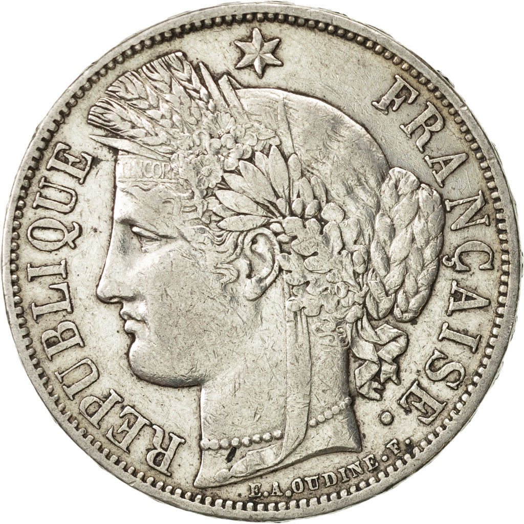 Monnaie, France, Cérès, 5 Francs, 1870, Paris, TTB, Argent, KM:819