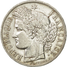 Coin, France, Cérès, 5 Francs, 1849, Paris, EF(40-45), Silver, KM:761.1