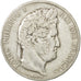 Monnaie, France, Louis-Philippe, 5 Francs, 1845, Paris, TB+, Argent, KM:749.1