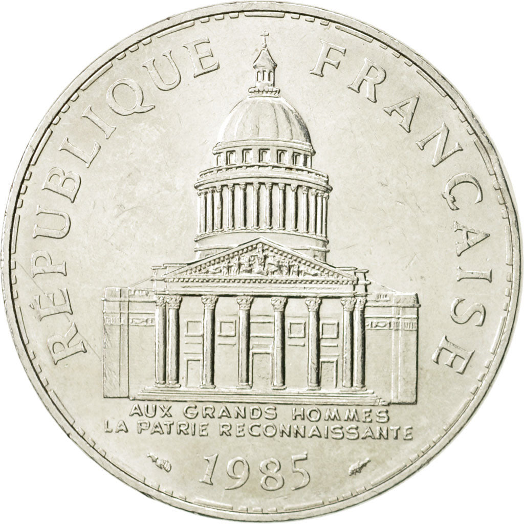France, Panthéon, 100 Francs, 1985, Paris, TTB+, Argent, KM:951.1, Gadoury:898