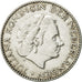 Coin, Netherlands, Juliana, Gulden, 1955, AU(50-53), Silver, KM:184