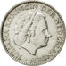 Coin, Netherlands, Juliana, Gulden, 1958, AU(50-53), Silver, KM:184