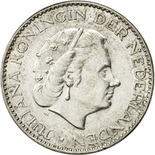 Coin, Netherlands, Juliana, Gulden, 1964, AU(50-53), Silver, KM:184
