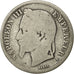 France, Napoleon III, 2 Francs, 1868, Paris, F(12-15), Silver, KM 807.1