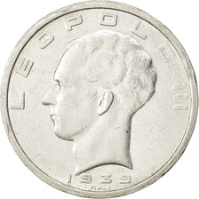 Coin, Belgium, 50 Francs, 50 Frank, 1939, AU(50-53), Silver, KM:121