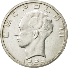 Coin, Belgium, 50 Francs, 50 Frank, 1939, AU(50-53), Silver, KM:121