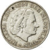 Coin, Netherlands, Juliana, Gulden, 1958, AU(50-53), Silver, KM:184