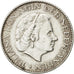 Netherlands, Juliana, Gulden, 1964, AU(50-53), Silver, KM:184