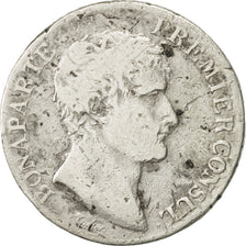 France, Napoléon I, Franc, 1803, Paris, B+, Argent, KM:649.1, Gadoury:442