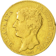 Francia, Napoléon I, 20 Francs, 1804, Paris, BC+, Oro, KM:651, Gadoury:1020