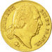 Moneda, Francia, Louis XVIII, Louis XVIII, 20 Francs, 1817, Paris, BC+, Oro