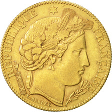 France, Cérès, 10 Francs, 1899, Paris, AU(50-53), Gold, KM:830, Gadoury:1016