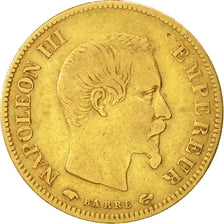 France, Napoleon III, 10 Francs, 1857, Paris, TB+, Or, KM:784.3, Gad 1014