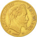 Francia, Napoleon III, 10 Francs, 1864, Paris, BC+, Oro, KM 800.1