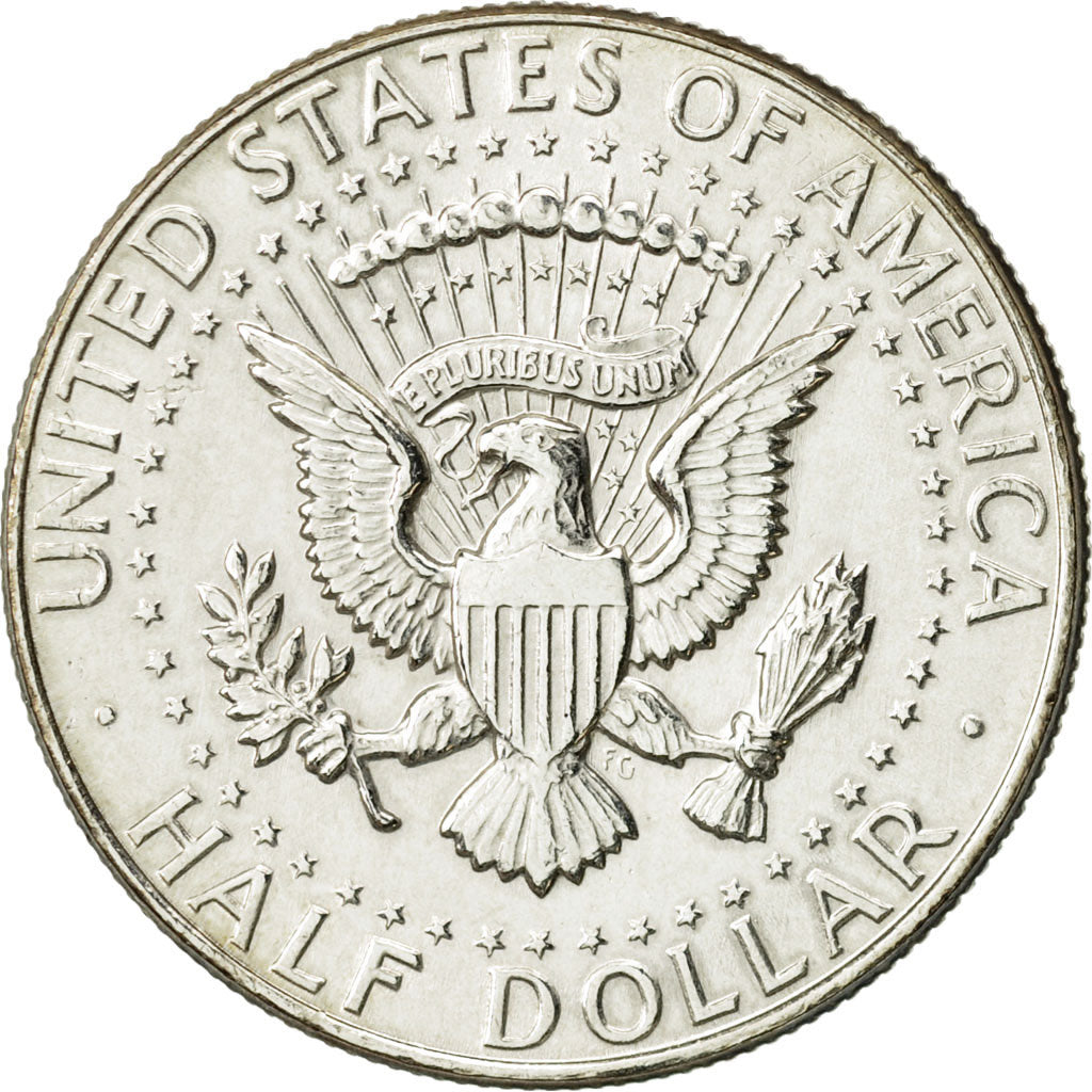 United States, Kennedy Half Dollar,1964, AU(55-58), Philadelphia, KM 202