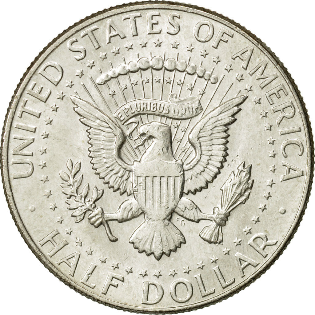 United States, Kennedy Half Dollar,1964, AU(55-58), Philadelphia, KM 202