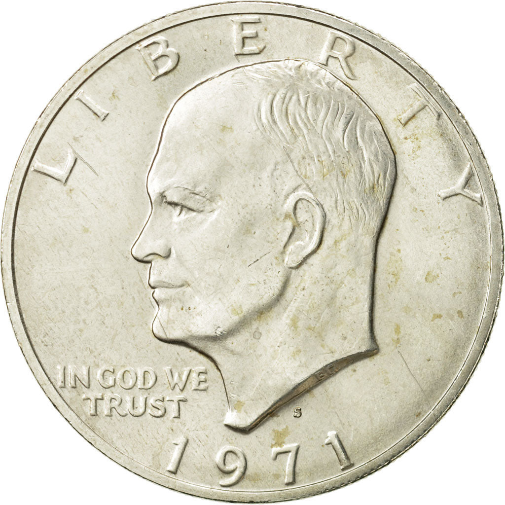 Monnaie, États-Unis, Eisenhower Dollar, Dollar, 1971, U.S. Mint, San Francisco