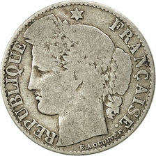 Francia, Cérès, 50 Centimes, 1882, Paris, B+, Argento, KM:834.1, Gadoury:419a