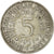 Coin, GERMANY - FEDERAL REPUBLIC, 5 Mark, 1951, Stuttgart, EF(40-45), Silver
