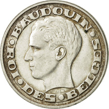 Belgium, 50 Francs, 50 Frank, 1958, EF(40-45), Silver, KM:150.1