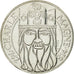 France, Charlemagne, 100 Francs, 1990, AU(50-53), Silver, KM:982, Gadoury:905