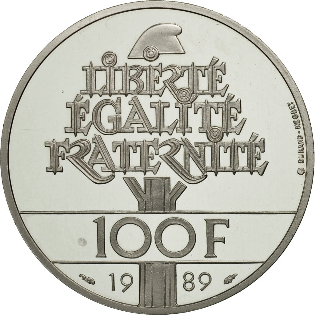 Monnaie, France, 100 Francs, 1989, FDC, Argent, KM:970a, Gadoury:904
