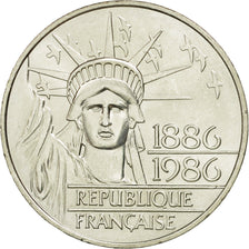 France, Statue de la Liberté, 100 Francs, 1986, TTB+, Argent, KM:960,Gad 901