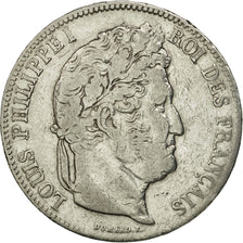 France, Louis-Philippe, 5 Francs, 1834, Paris, VF(20-25), Silver, KM:749.1