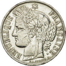 Francia, Cérès, 5 Francs, 1851, Paris, BC+, Plata, KM:761.1, Gadoury:719