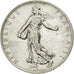 Coin, France, Semeuse, 2 Francs, 1909, Paris, AU(50-53), Silver, KM:845.1