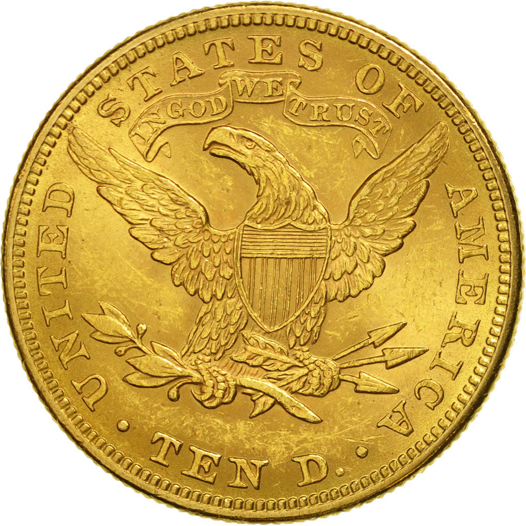 Monnaie, États-Unis, Coronet Head, $10, Eagle, 1897, U.S. Mint, Philadelphie