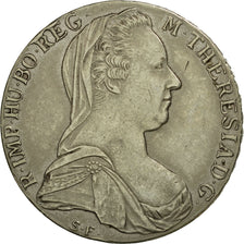 Austria, Joseph II, Thaler, 1780, Restrike, BB+, Argento, KM:T1
