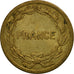 Monnaie, France, France Libre, 2 Francs, 1944, Philadelphie, TTB+, Laiton