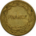 Coin, France, France Libre, 2 Francs, 1944, Philadelphia, AU(50-53), Brass