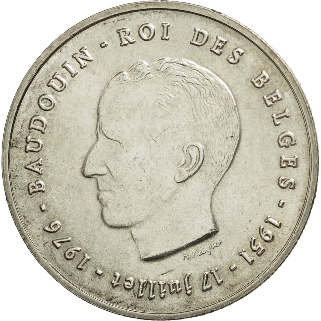 Monnaie, Belgique, 250 Francs, 250 Frank, 1976, TTB+, Argent, KM:157.1