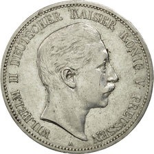 Coin, German States, PRUSSIA, Wilhelm II, 5 Mark, 1903, Berlin, EF(40-45)