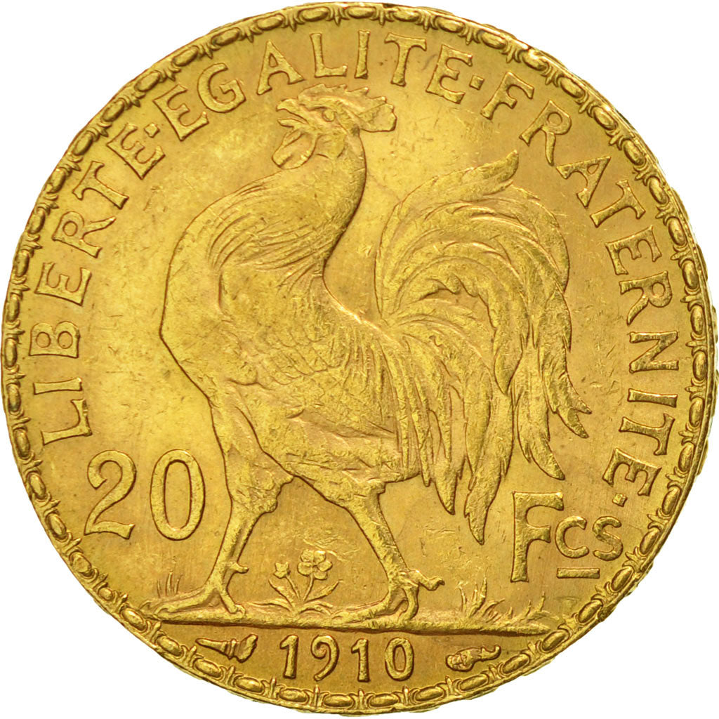 Monnaie, France, Marianne, 20 Francs, 1910, Paris, TTB+, Or, KM:857