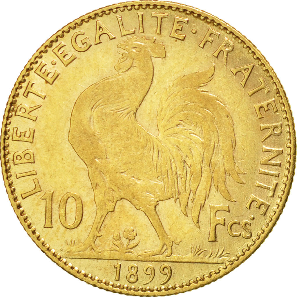 France, Marianne, 10 Francs, 1899, Paris, TTB, Or, KM:846, Gadoury:1017