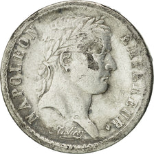 Moneta, Francia, Napoléon I, 1/2 Franc, 1814, Paris, MB, Argento, KM:691.1