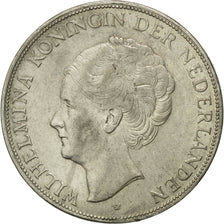 Coin, Netherlands, Wilhelmina I, 2-1/2 Gulden, 1930, EF(40-45), Silver, KM:165