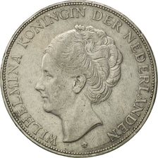 Coin, Netherlands, Wilhelmina I, 2-1/2 Gulden, 1930, EF(40-45), Silver, KM:165