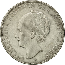 Coin, Netherlands, Wilhelmina I, 2-1/2 Gulden, 1931, EF(40-45), Silver, KM:165