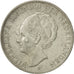 Netherlands, Wilhelmina I, 2-1/2 Gulden, 1938, EF(40-45), Silver, KM:165