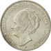 Netherlands, Wilhelmina I, 2-1/2 Gulden, 1939, AU(50-53), Silver, KM:165